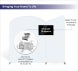 10ft Inline Trade Show Booth - Modular Backwall Display with Counter & Branding Panels