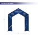 A shaped Arch Stand Standard Frame Size