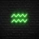 Aquarius Neon Sign