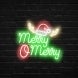 Merry Merry Deer Neon Sign