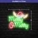 Merry Merry Deer Neon Sign