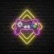 Gamer Joystick Neon Sign