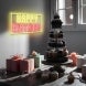 Happy Birthday Framed Neon Sign