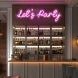 Let's Party Neon Sign