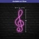 Music Note Neon Sign