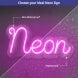 Planet Neon Sign