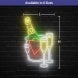 Wine In Ice Bucket Neon Sign