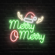 Merry Merry Deer Neon Sign