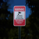 No Dumping Video Surveillance Aluminum Sign (Reflective)