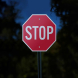 Mini Stop Aluminum Sign (Reflective)
