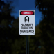 OSHA Pacemaker Radiation Hazard Area Aluminum Sign (Reflective)