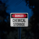 OSHA Chemical Hazard Aluminum Sign (Reflective)