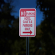 Hotel Shuttle Parking Only Aluminum Sign (Reflective)