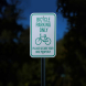 Bike Parking Aluminum Sign (Reflective)