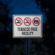 Tobacco Free Facility Aluminum Sign (Reflective)
