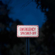 Emergency Label Aluminum Sign (Reflective)