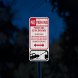 Active Driveway Do Not Block Aluminum Sign (EGR Reflective)