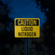 OSHA Liquid Nitrogen Aluminum Sign (Reflective)