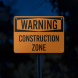 OSHA Construction Zone Aluminum Sign (Reflective)