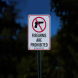 Wisconsin Gun Law Firearms Are Prohibited Aluminum Sign (Reflective)