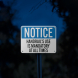 OSHA Notice Handrail Use Is Mandatory Aluminum Sign (Reflective)