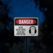 PPE Noise Area Ear Protection Aluminum Sign (Reflective)