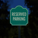 Parking Reserved Aluminum Sign (HIP Reflective)