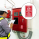Bilingual Fire Alarm Control Panel Decal (Non Reflective)
