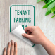 Tenant Parking Only Decal (EGR Reflective)