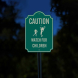 Caution Watch for Children Aluminum Sign (Reflective)