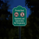 Private Road Residents & Guests Only Aluminum Sign (Reflective)
