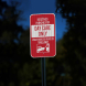 Reserved Parking For Day Care Aluminum Sign (HIP Reflective)