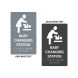 Baby Changing Station Braille Sign
