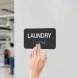 ADA Laundry Braille Sign