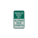 Parking For Dentist Only Aluminum Sign (HIP Reflective)