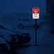 Authorized Parking Only Aluminum Sign (HIP Reflective)