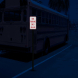 Bus Parking Only Aluminum Sign (EGR Reflective)