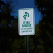 Stork Parking For New Mothers Aluminum Sign (EGR Reflective)