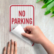 No Parking Private Property Decal (EGR Reflective)