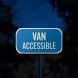 MUTCD Van Accessible Aluminum Sign (EGR Reflective)