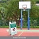 Basketball Court Closed Corflute Sign (Non Reflective)