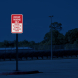 Patient Parking Only Aluminum Sign (EGR Reflective)