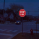 Stop Four Way Traffic Aluminum Sign (HIP Reflective)