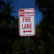 
Colorado Fire Lane Aluminum Sign (EGR Reflective)