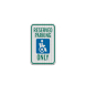 Handicap Reserved Parking Decal (EGR Reflective)