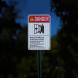 ANSI Danger Moving Gate Aluminum Sign (EGR Reflective)
