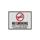 California No Smoking Decal (EGR Reflective)