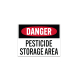 Pesticide Storage Area Decal (Non Reflective)