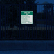 Tennis Court Rules Aluminum Sign (EGR Reflective)