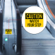 Caution, Watch Your Step Decal (Non Reflective)